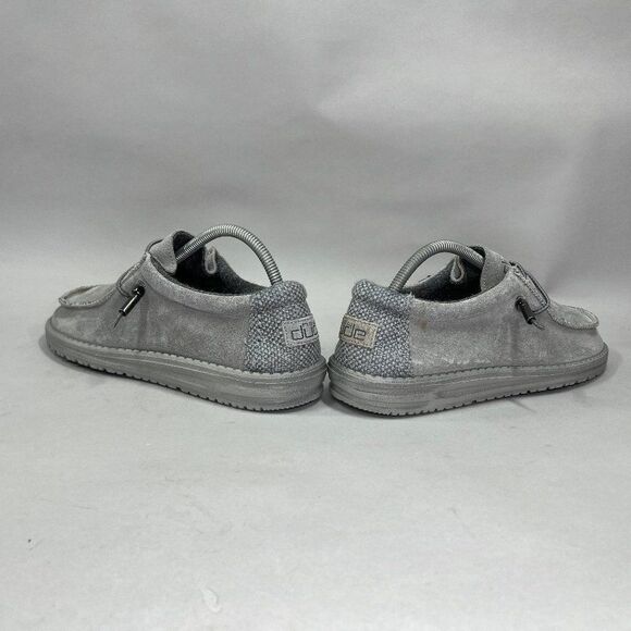 Hey Dude Men's Size 9 Wally Ash Suede‎ Slip On Shoes - Picture 7 of 11